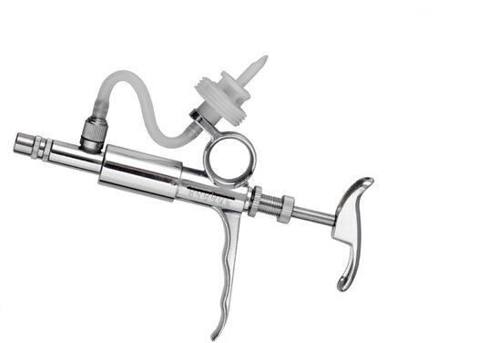 Quality 5cc Continuous Injection Veterinary Syringe Automatic Vaccine Syringe for sale