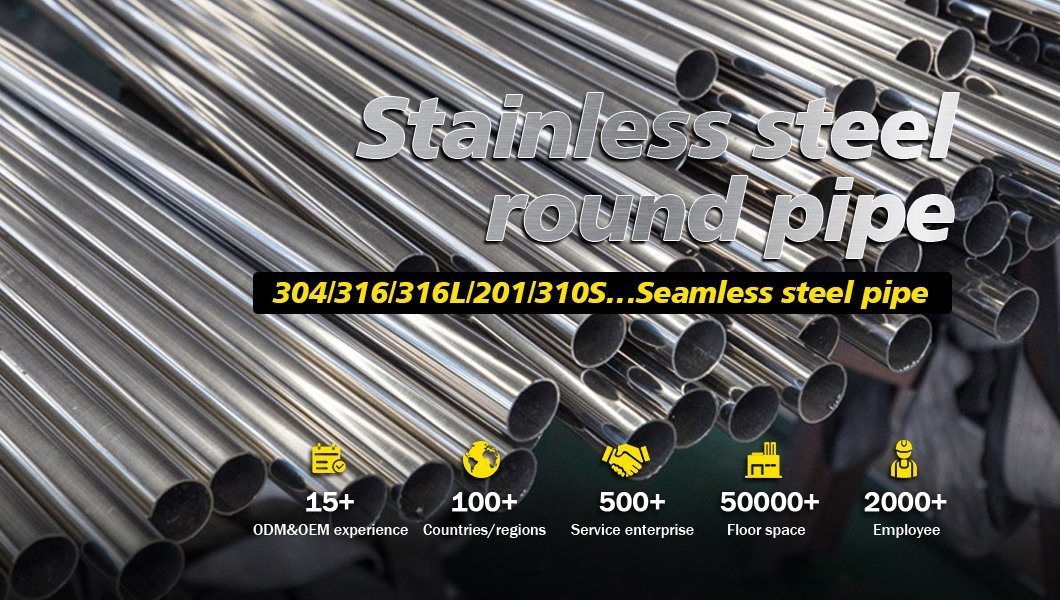 Ss Industry Seamless Pipe Use for Water Project Stainless Steel Pipes