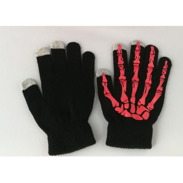 10 Gauge Skeleton Work Gloves Smart Touch Screen Function Free Samples