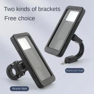 China Universal Waterproof Bicycle Phone Holder with Lazy Bracket for High-Concerned Chemical on sale