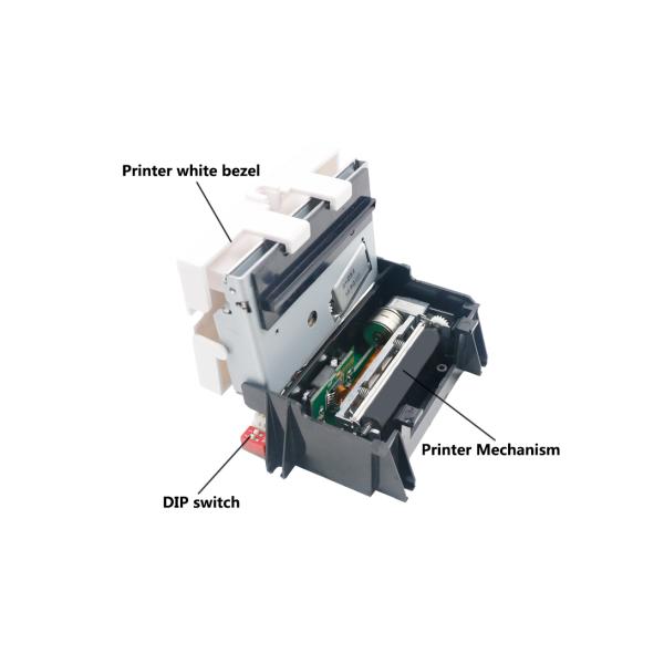 White Panel Ticket Printer Mechanism 58MM Paper Width 384 Dots For Fiscal