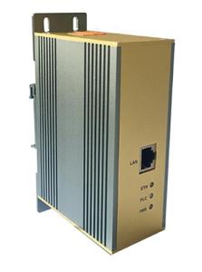 China 1200Mbps DIN rail industrial poweline ethernet bridge PLC ethernet adapter wholesale