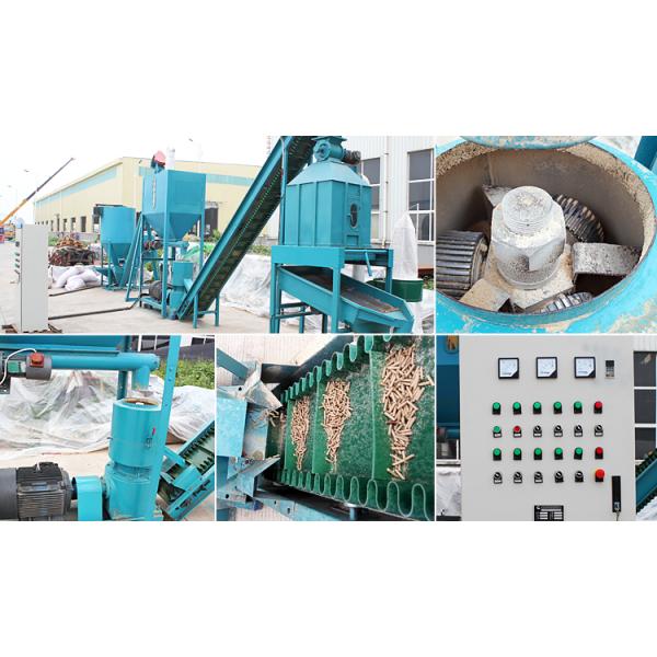 ISO9001 37kw Animal Food Processing Plant Ketal Rabbit Pellet Machine