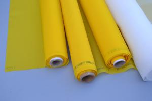 China 25 - 1068um Opening Polyester Printing Mesh 365cm Max Width ISO 9000 wholesale