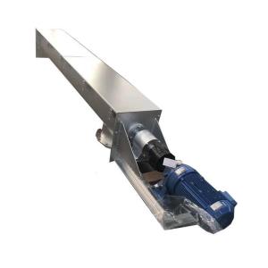 China Carbon Steel Sludge Screw Conveyor Dry Powder Industrial Spiral Conveying wholesale
