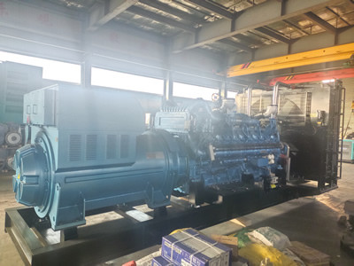 280 KW 350 KVA Open Diesel Generator Set 12 Months Warranty For Industrial