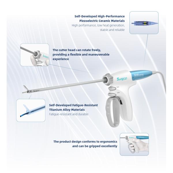 G500 Medical Ultrasonic Scalpel System Ultrasonic Surgical System Instrument