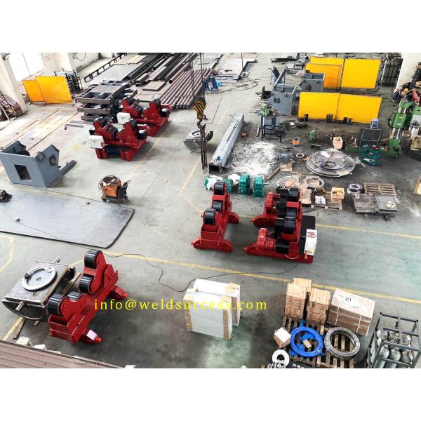Wind Tower Pipe Welding Rotator 10T Self Aligning Turning Rolls CE