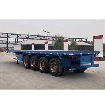 CIMC new 4 Axle 80-100 Tons use for transport heavy equipment machinery and oversized loads Flatbed Container Semi Truck Trailer