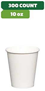 10 oz 300 paper cups