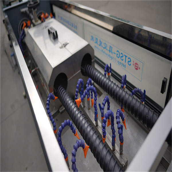Silicon Core Micro Duct Pipe Making Machine , High Speed HDPE Pipe Production Line