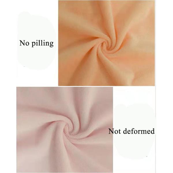 100% Polyester Polyester Minky Fabric Super Soft Velboa Knitted