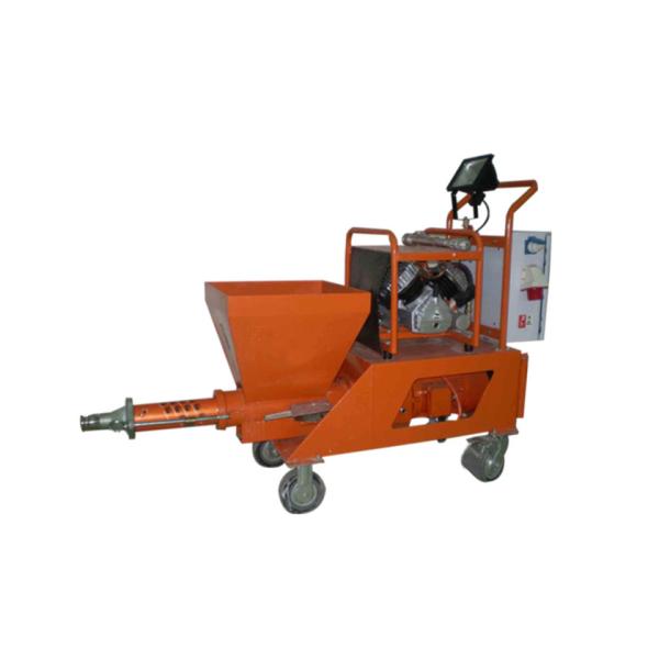Mortar 7.5kw Automatic Wall Plastering Machine High Pressure