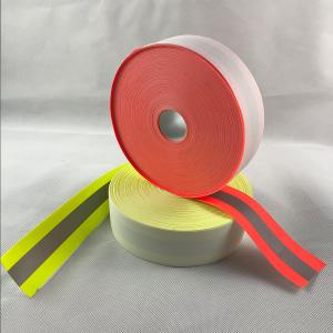 100% Cotton Reflective Webbing Reflective Fabric Tape For Garment