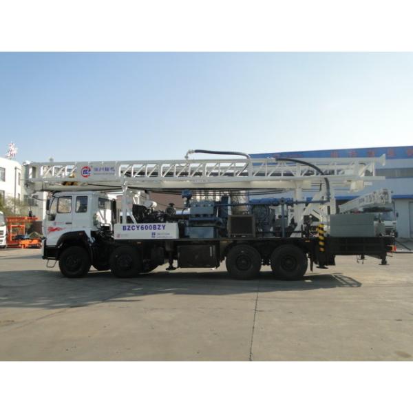 BZCY600CWY Truck Mounted Drilling Rig 8×4 Special Chassis Of SINOTRUK