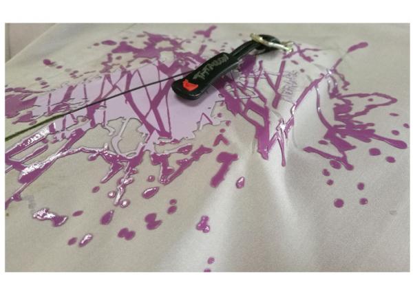 Quality Custom Made Rubber Heat Transfer Clothing Labels Anti - Slip Function for sale