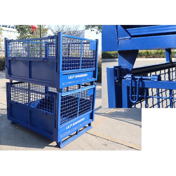 Storage Metal Pallet Cage Large Stillage Container Stackable 1000x800