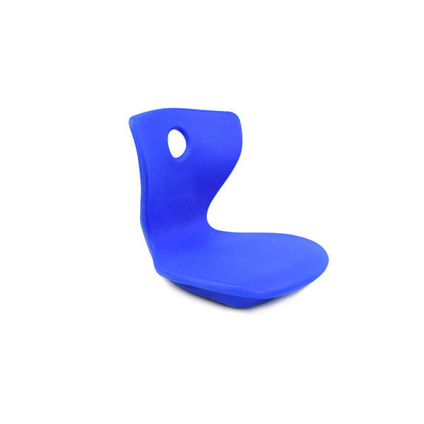 UV Proof Curved Dark Blue Stadium Seats / HDPE Custom Bleacher Seats
