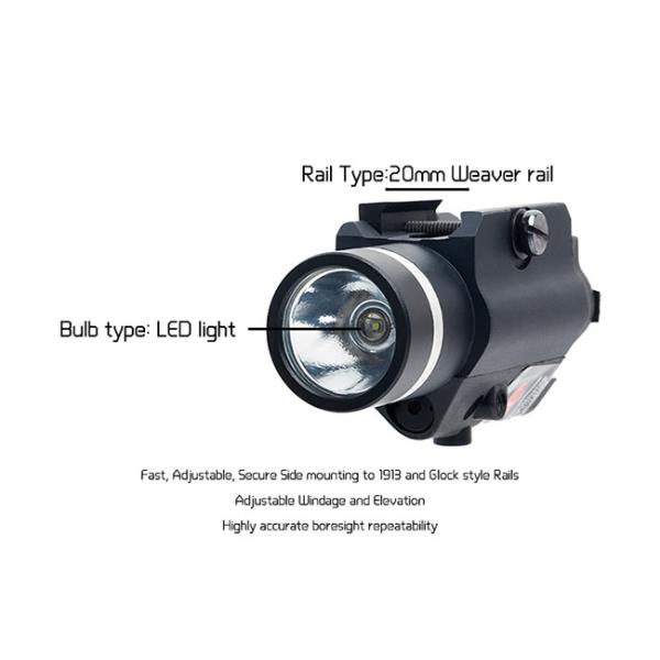 Outdoor Hunting / Camping Rifle 20mm Weaver Rail Flashlight M7X Tactical Laser Illuminator 6 Models