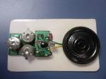 Vibration activated recording card Recordable Sound Module message saved on low