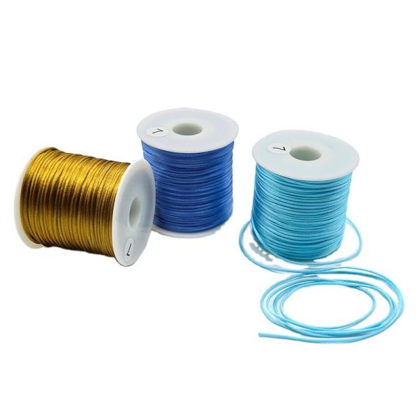 80m Nylon Cord 0.4mm Rope Bracelet String DIY Macrame Line for Nylon Thread