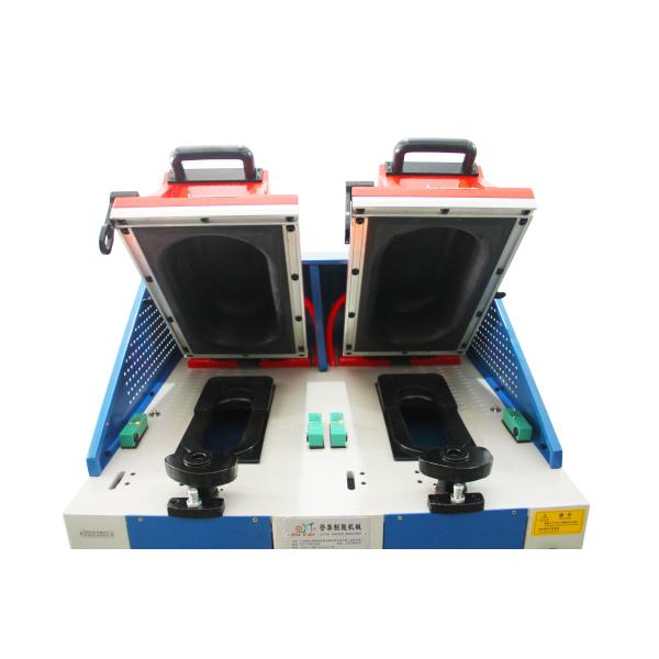 Pneumatic Cover Type Shoe Sole Pressing Machine Double Head Sole Attaching Machine
