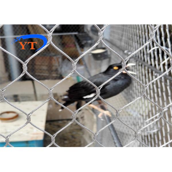 Diamond Shape Stainless Steel Bird Mesh Ferruled Type Or Bird Netting