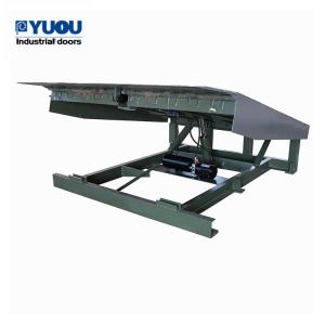 China Platform Loading Dock Leveler Electric 2.2KW Hydraulic Fixed 12tons capacity 2500mm wholesale