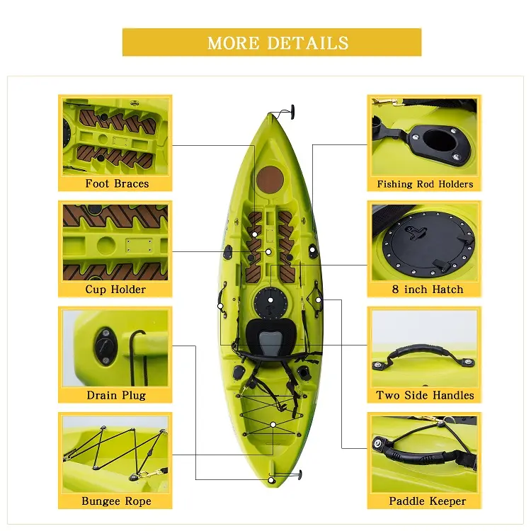 Customizable Inflatable Fishing Kayak for Solo Adventures Camouflage or Customized