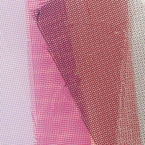 Quality Durable 100% Nylon Polyester Mesh Fabric Micropore Light Weight for sale