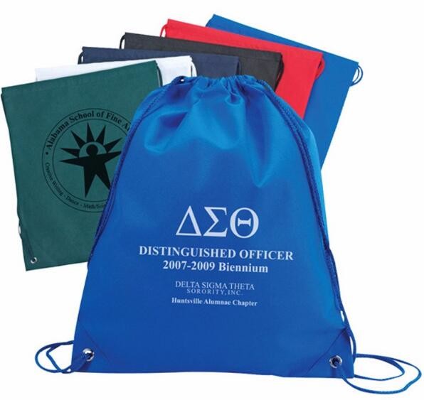 Polyester fabric drawstring bag /advertising pull rope backpack cloth bag /nylon shoulder pocket customization BAGEASE