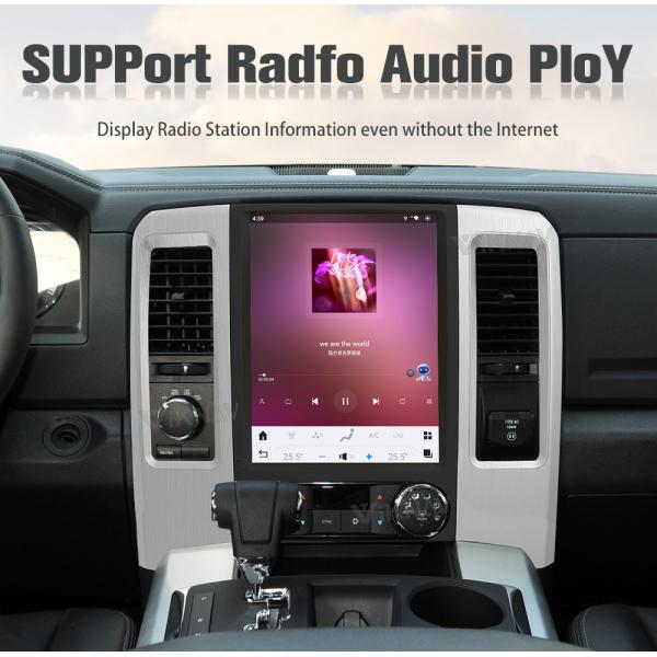 12.1 inch Head Unit For 2008-2011 Dodge Ram GPS Navigation Multimedia player Touch Screen Support Wireless Carplay