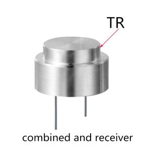 China Aluminum ultrasonic transducer sensor 16mm 40khz transmitter receiver wholesale