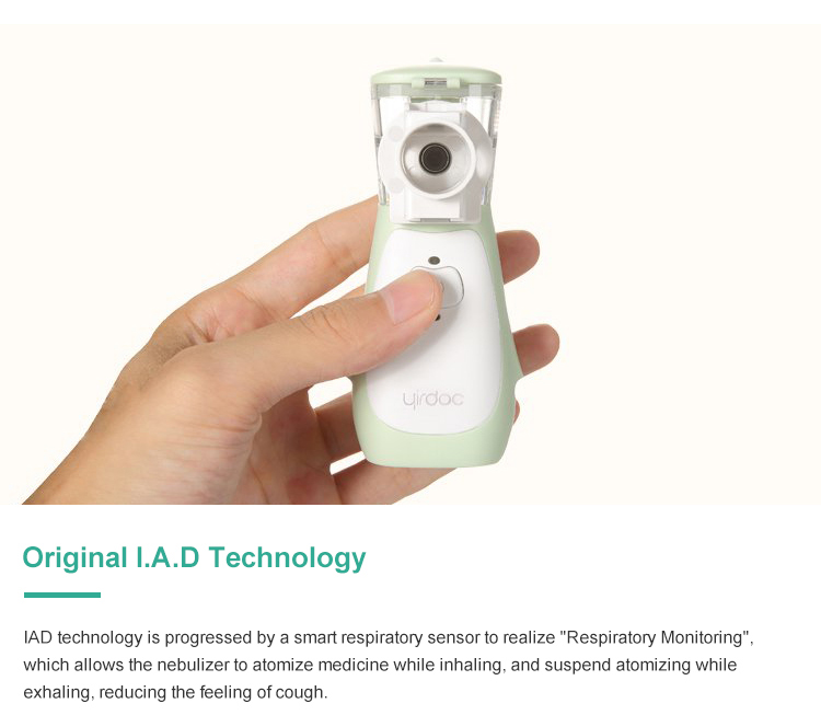FDA Green Portable Nebulizer Usb Portable Mesh Nebulizers With Usb