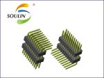 Double Row 2x20 Pin Header 90 Degree 1.0mm Pitch Length Customization