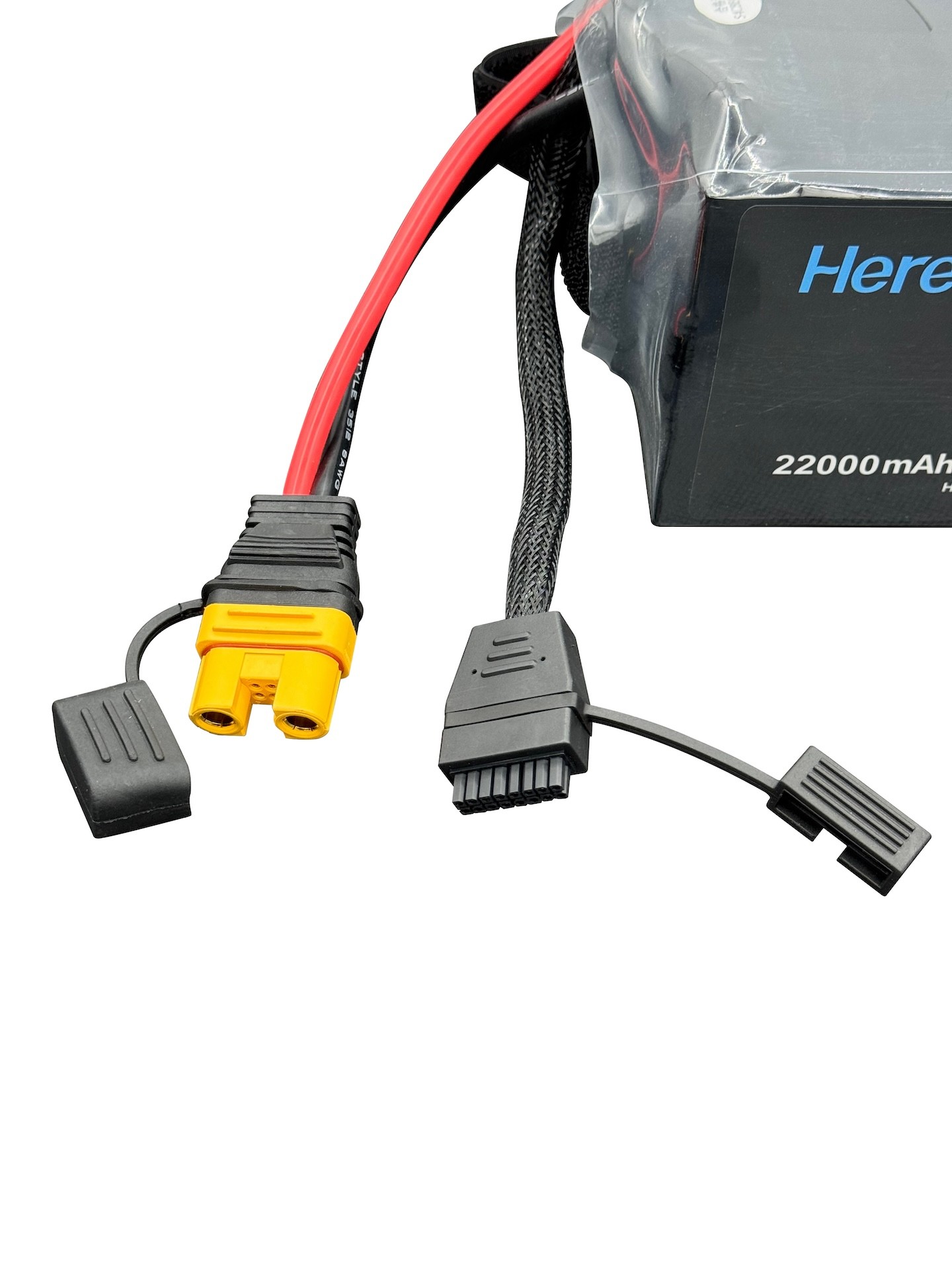 Soft Pack 25C Drones Lipo Pouch Battery Herewin 14S1P 22Ah 53.2V Uav Battery Pack