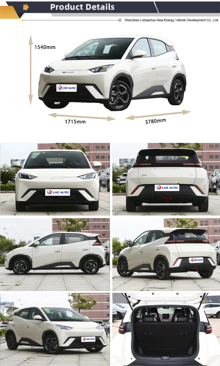 2024 BYD Electric Mini Car 405km Range 55kW Maximum Power Lithium Battery Small SUV