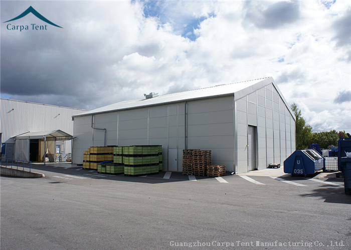Width 15m Durable Aluminium Frame Warehouse Tents Use For Exhibition Event