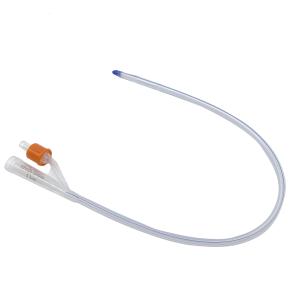 China Homecare Silicone Urinary Catheter , 2 Way 30cc Balloon Foley Catheters wholesale