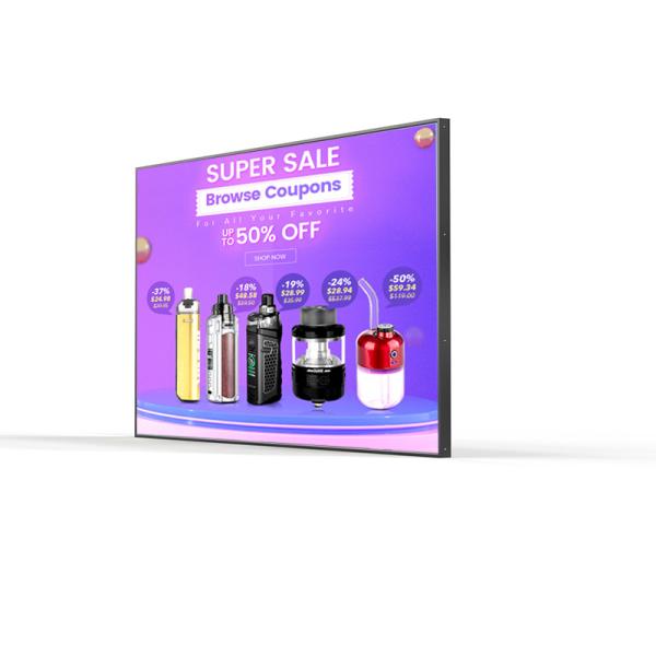 Quality Window Facing LCD Commercial Display Sunlight Readable Digital Signage Touch Display for sale