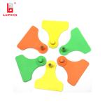 60mm OEM Visual Tamperproof TPU Ear Tag Laser Printing QR Code For Pig Sheep