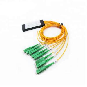 FTTH FTTB ABS Box Splitter Module Inserted Type PLC Splitter 1X2 1X4 1X8 1X16 Mini Sc-Upc/APC