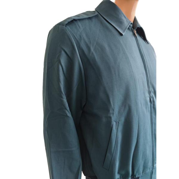 Customizable Fabric Standard Blue Uniform Jacket With 2 Pockets Winter Waterproof Breathable Polyester tactical Jacket