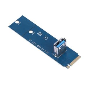 China M.2(NGFF) to USB3.0 PCI-E Express Converter Adapter Miner Graphic Extender Card M.2 NGFF to PCI-E X16 Slot Transfer Card wholesale