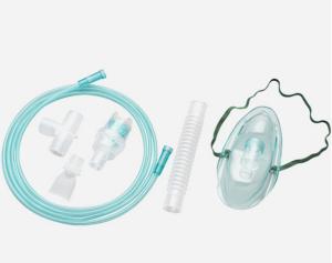6cc 8 L/Min Nebulizer Mask Set Disposable Medical Device Oxygen Mask with Corrugated Tube