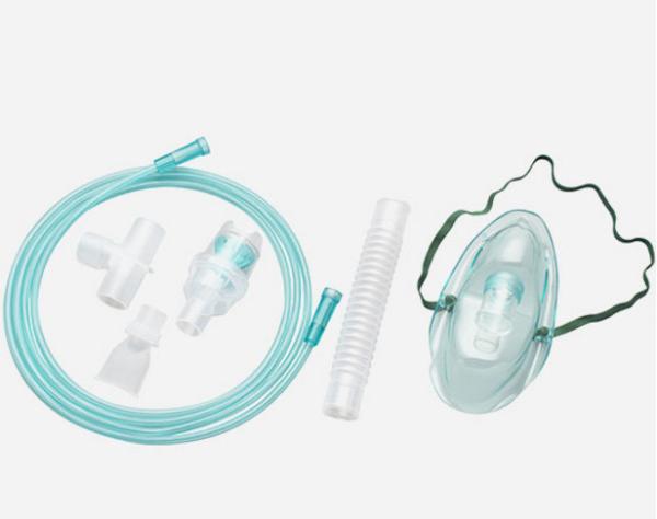 Quality 6cc 8 L/Min Nebulizer Mask Set Disposable Medical Device Oxygen Mask with Corrugated Tube for sale