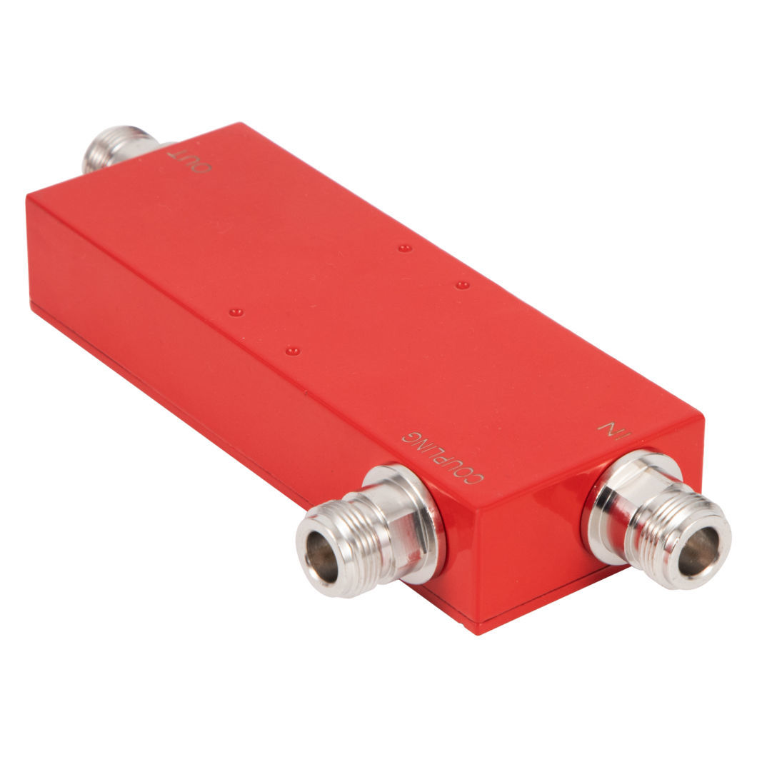High Quality Wholesale 6dB 698-3800MHz Directional Coupler with 4310 Type Connector for 5g Bts Das Ibs Public Safety