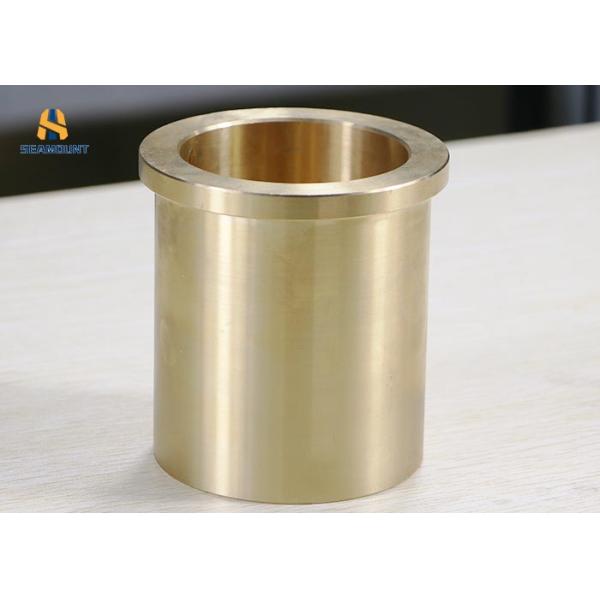 Stone Crusher Machine Parts Flange Bronze Bushings Customized With High Temperature