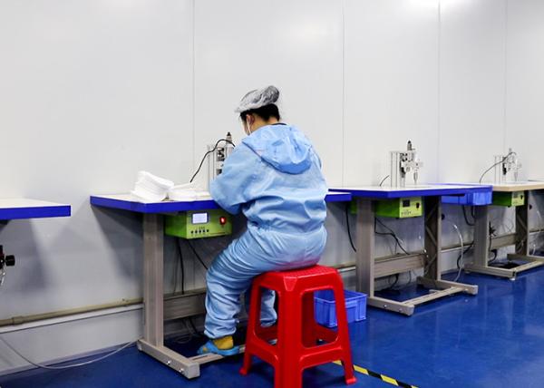Quality Ear Loop Face Mask Manufacturing Machine , Surgical Mask Making Machine for sale