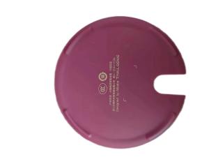 Customized Circular Speaker Isolation Pad Intelligent Bluetooth Speaker Silicone Screen Printed Font Anti Vibration Pad